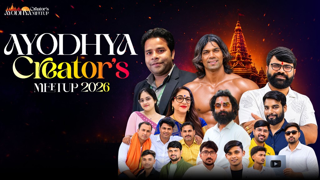 Ayodhya Creator's Meetup 2026 — top creators together in Ayodhya
