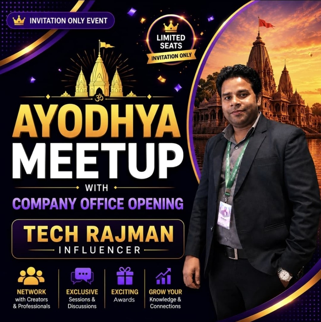 Ayodhya Meetup — With Company Office Opening at Creator's Ayodhya Meetup